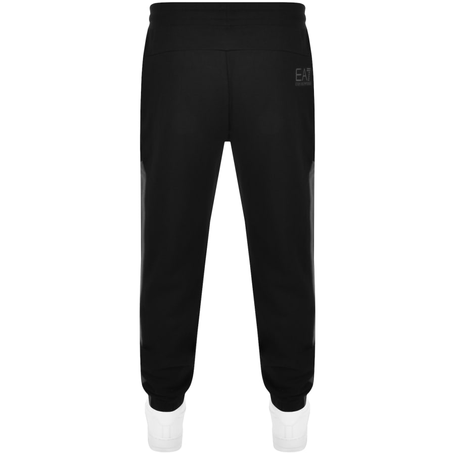 EA7 Emporio Armani Jogging Bottoms Black Mainline Menswear Ireland